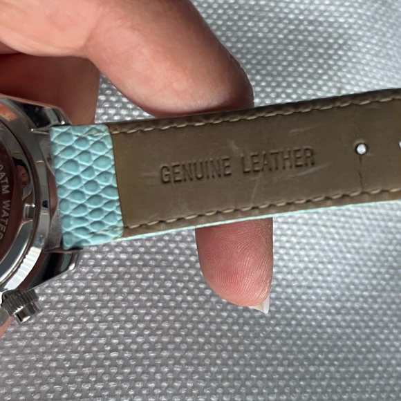 MountRoyal Stainless Steel Wrist Chronograph Leather strap Watch Unisex - Picture 8 of 9